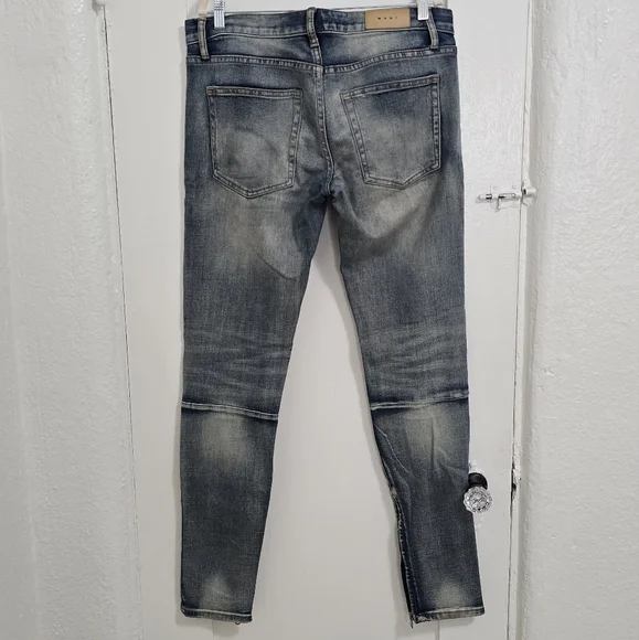 mnml slim fit faded jeans, 32 - Picture 5 of 7
